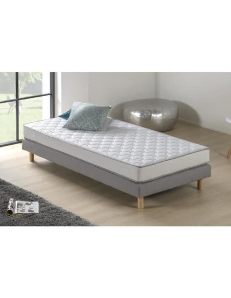 FINLANDEK Matelas 70 x 140  - Mousse - 14 cm - 5 zones - Ferme - HAHTUVA
