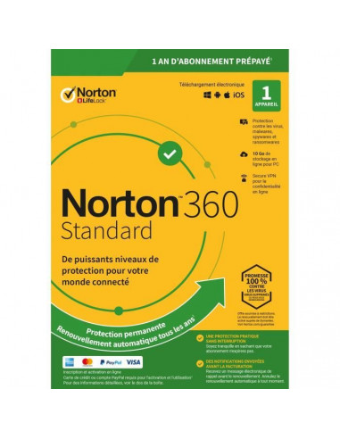 NORTON 360 Standard 10 Go FR 1...