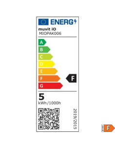 Ampoule à Puce Muvit iO Pack 3 5,5 W GU10 400 lm Wi-Fi LED 2700 K 6500 K 2