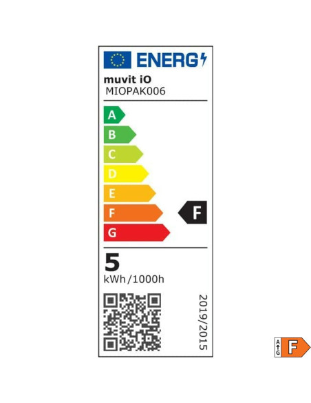 Ampoule à Puce Muvit iO Pack 3 5,5 W GU10 400 lm Wi-Fi LED 2700 K 6500 K