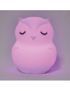 Lampe pour enfant avec haut-parleur Bluetooth Muvit Owl 2