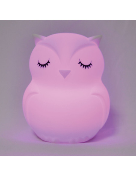Lampe pour enfant avec haut-parleur Bluetooth Muvit Owl
