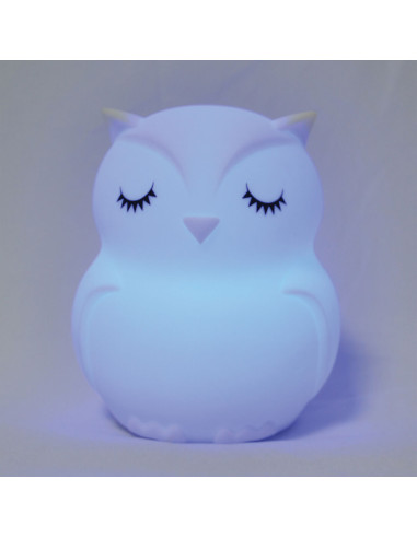 Lampe pour enfant avec haut-parleur Bluetooth Muvit Owl