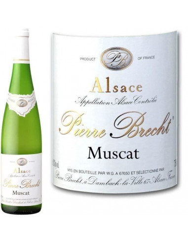 Pierre Brecht 2018 Muscat Vin blanc...