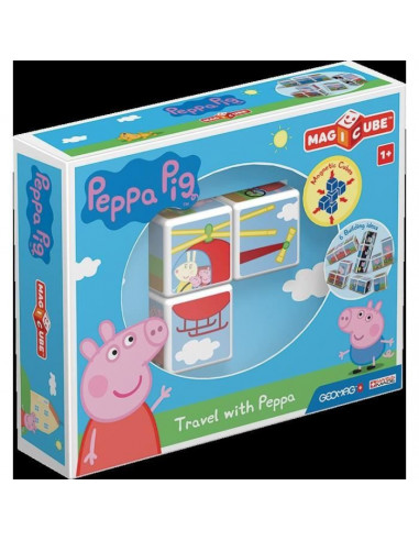 MAGICUBE Peppa Pig voyage avec Peppa...