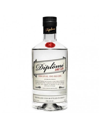 Diplôme Dry Gin 44% 70 cl