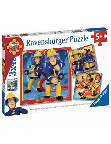 RAVENSBURGER Puzzles 3x49 pieces...
