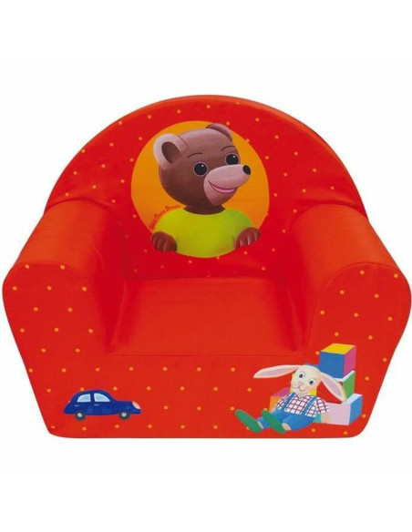 Fauteuil pour enfant Fun House 712583 Ours 52 x 33 x 42 cm Rouge