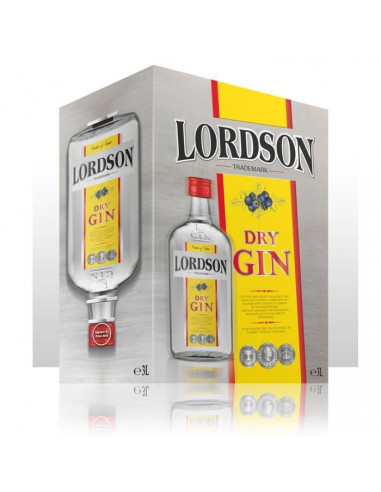 Gin Lordson 3 Litres Bib 37.5