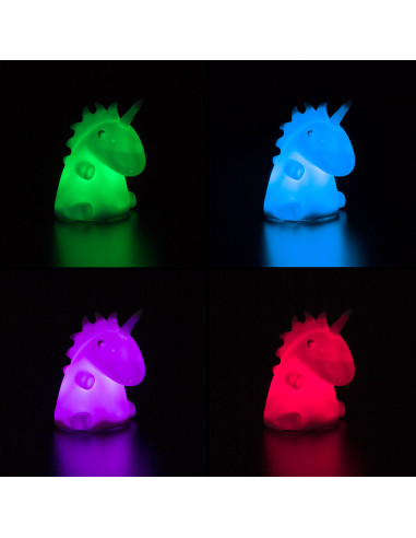 Lampe Multicolore Licorne LEDicorn InnovaGoods