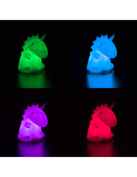 Lampe Multicolore Licorne LEDicorn InnovaGoods