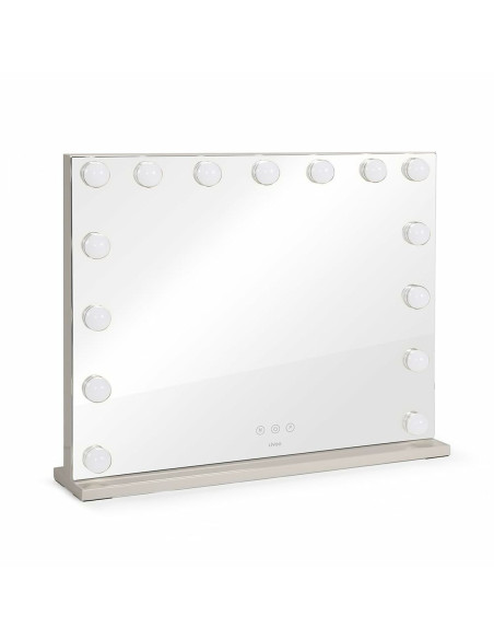 Miroir Grossissant Livoo DOS207 Blanc Miroir