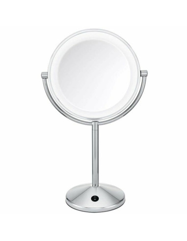 Miroir Grossissant avec LED Babyliss 9436E Acier Acier inoxydable Double face