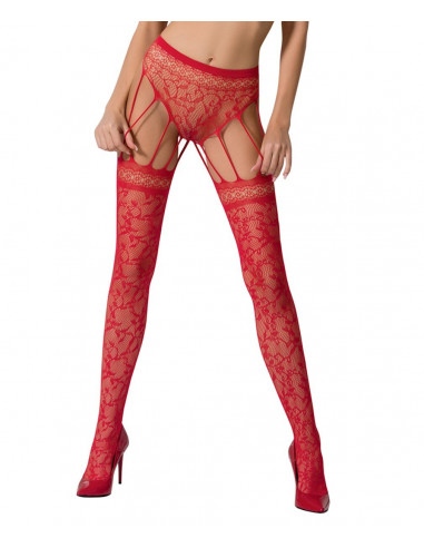 Collant Rouge Sexy S003 