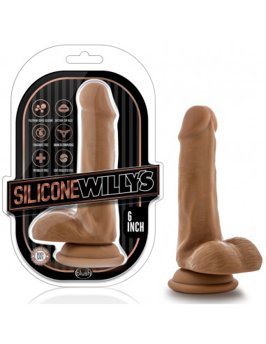 Gode Latino en Silicone Willy's 16 cm