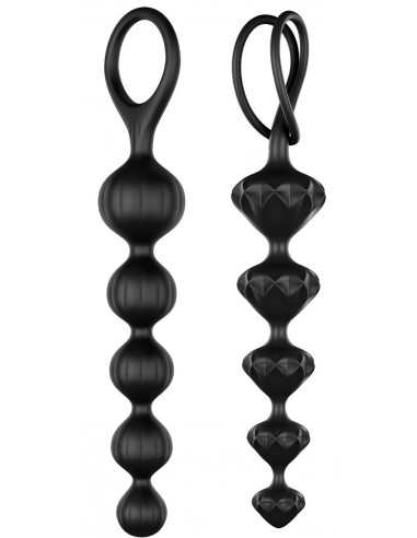 Chapelet Anal Satisfyer Beads Noir X2