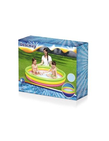 Pataugeoire gonflable pour enfants Shine Inline 152 x 30 cm