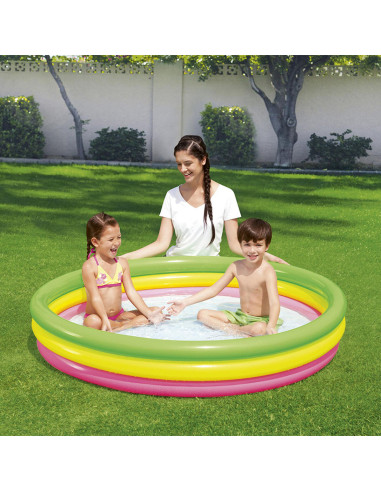 Pataugeoire gonflable pour enfants Shine Inline 152 x 30 cm