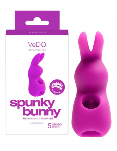 Doigt Vibrant Rechargeable Spunky...