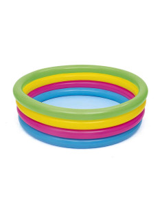 Pataugeoire gonflable pour enfants Shine Inline Arc-en-ciel 157 x 46 cm