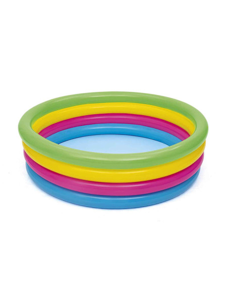 Pataugeoire gonflable pour enfants Shine Inline Arc-en-ciel 157 x 46 cm