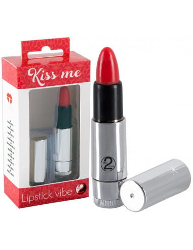 Stimulateur Vibrant Kiss Me Lipstick...