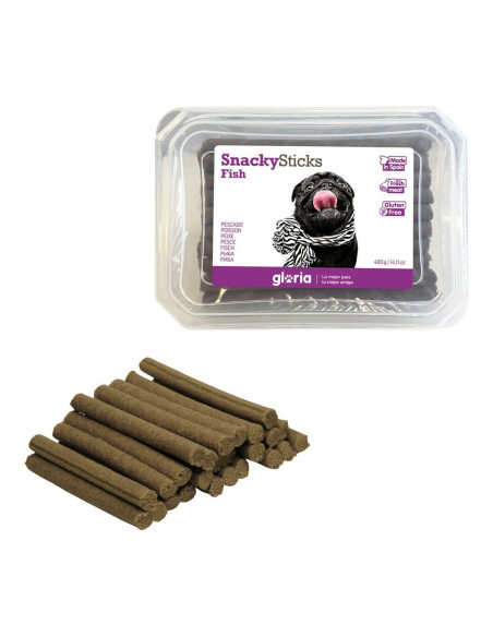 Snack pour chiens Gloria Snackys Sticks Poisson Bars (800 g) (800 g)
