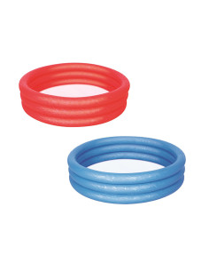 Bestway Piscine Gonflable Enfant 3 Anneaux Eco Couleur Assortie 102x25 cm 2 Ans Jardin 51024