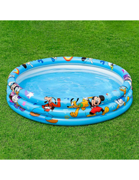 Bestway Piscine Gonflable Disney Mickey  Friends 122x25 cm 2 Ans Jardin 91007