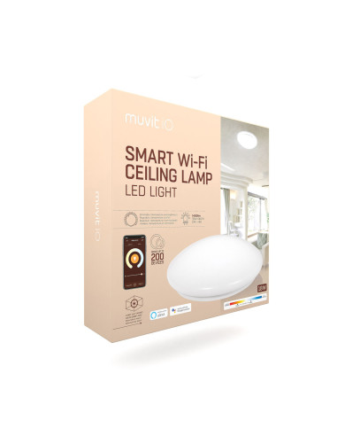 Suspension muvit iO iO Blanc Métal Wi-Fi (2700 K) (6500 K)