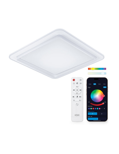 LED plafond KSIX Celeste (3000k - 6500k)