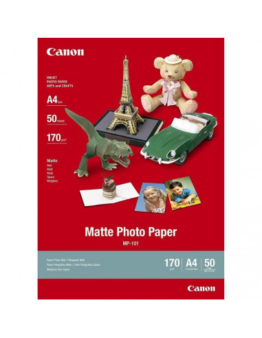 CANON Pack de 1 Papier photo matte...
