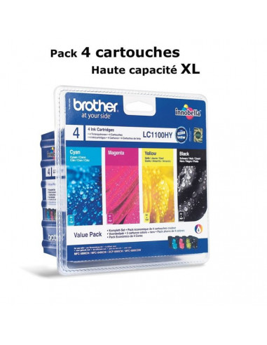 Brother LC1100HY Cartouches d'encre...