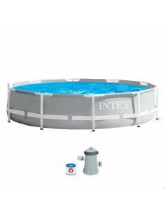 Piscine Démontable Intex Prism Frame 4485 L Ronde 305 x 76 cm