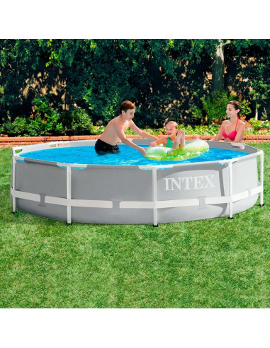 Piscine Démontable Intex Prism Frame 4485 L Ronde 305 x 76 cm