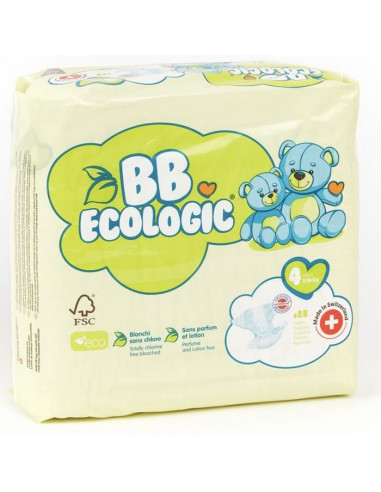 BEBE ECOLOGIC Couches taille 4 28...