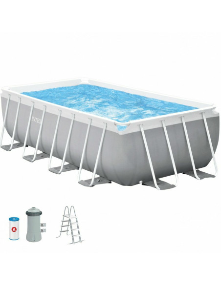 Piscine Démontable Intex 8.418 l Rectangulaire 400 x 200 x 122 cm