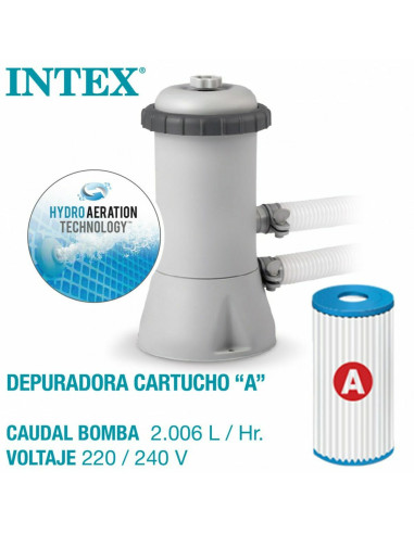 Piscine Démontable Intex 8.418 l Rectangulaire 400 x 200 x 122 cm