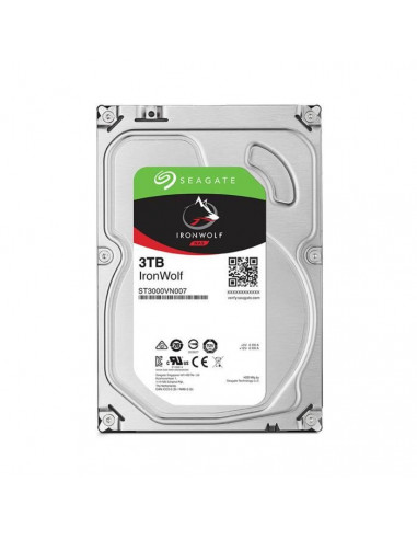 Seagate NAS HDD Iron Wolf 3To 3,5"...