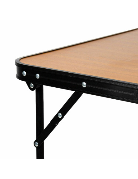 Table Piable Aktive De Camping Bambou 80 x 60 x 67 cm