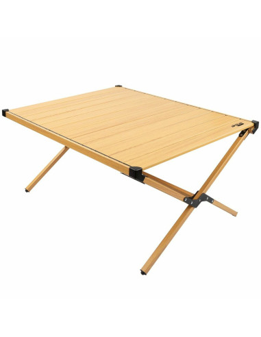 Table Piable Aktive Rectangulaire De Camping Aluminium 88,5 x 70,5 x 43 cm