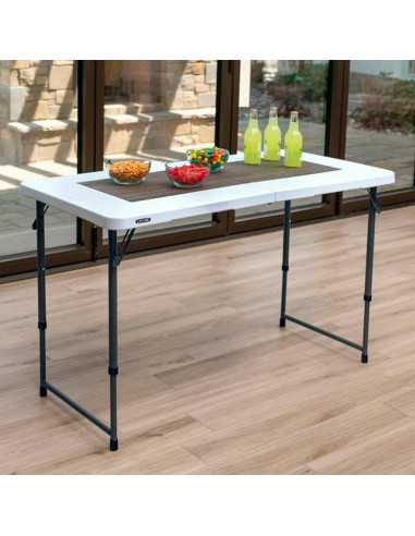 Table d'appoint pliante multi-usage Colorbaby 122 x 61 x 56 cm