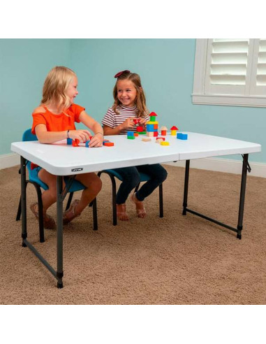 Table d'appoint pliante multi-usage Colorbaby 122 x 61 x 56 cm