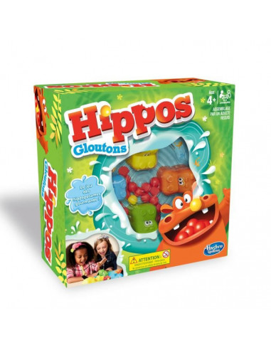 HASBRO GAMING Hippos Gloutons Jeu...