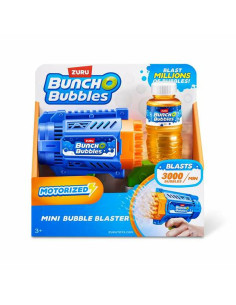 Pistolet à bulles de savon Zuru BunchO Mini Bubble Blaster 20 x 20 x 7 cm Bleu