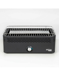 Barbecue Charbon de Bois sans Fumée Portable Aktive 45 x 19 x 28 cm 2