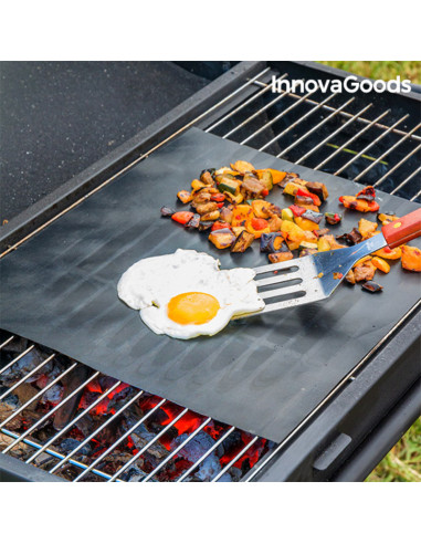 Tapis de Cuisson pour Four et Barbecue InnovaGoods 2 Unités