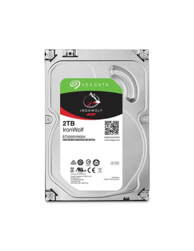SEAGATE NAS HDD Iron Wolf 2To 3,5"...