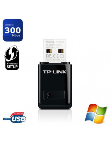 Clé USB WIFI TPLink 300MBps...