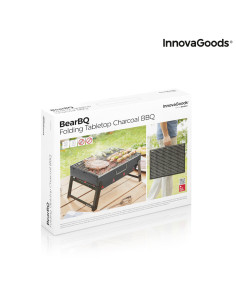 Barbecue Pliable Portatif à Charbon BearBQ InnovaGoods 2